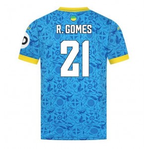 Fotbalové Dres Wolves Rodrigo Gomes #21 Třetí Oblečení 2025-26 Krátký Rukáv